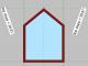 fixed pentagonal window
