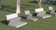 Concrete Bench by Escofet