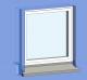 Window - Stanard Irish concrete/stone Cill
