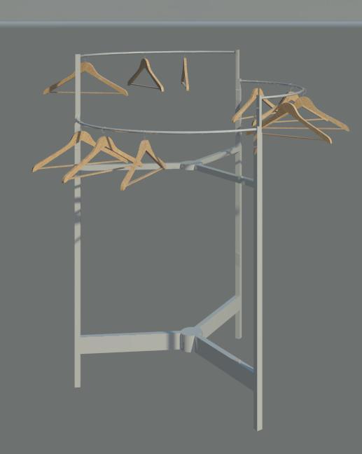 clothes rack