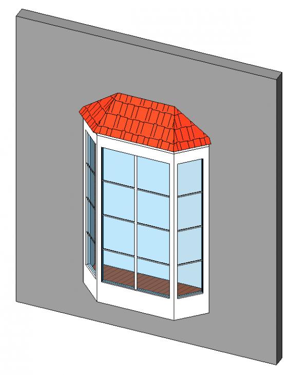 Large Bay Window With Seat
