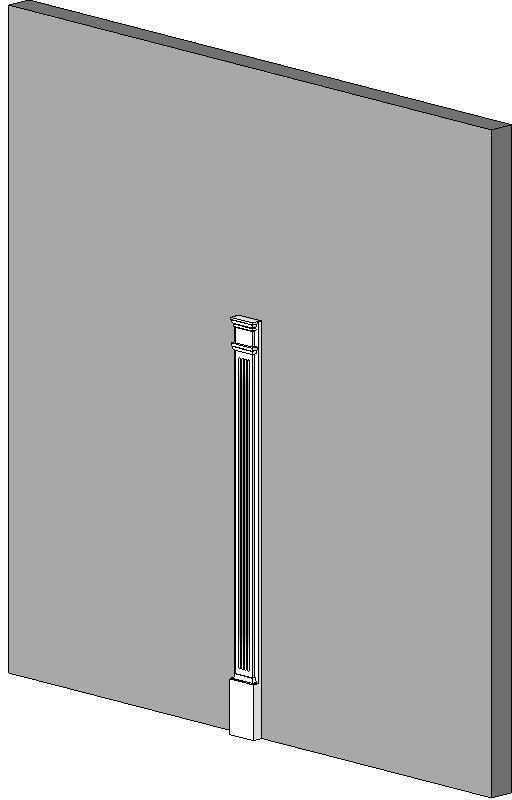 7 inch fluted