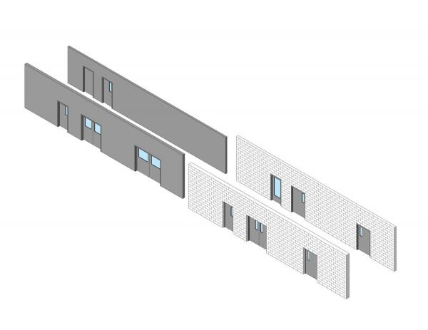 Adjustable Hollow Metal Doors for CMU and Stud Walls