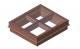Domo con soportes internos ajustable