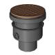 SIOUX CHIEF - FinishLineDrain™ AdjustableFloorDrain, OnGrade, Round