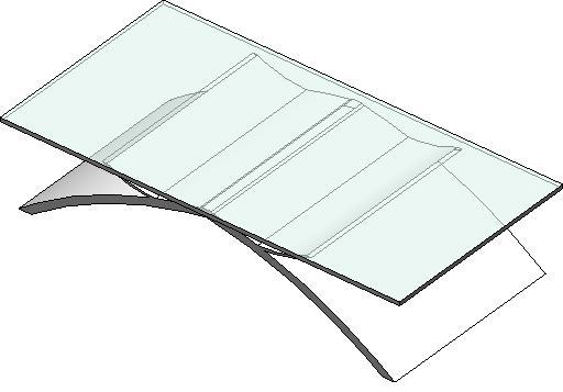 Modern Glass Top Table