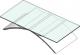 Modern Glass Top Table