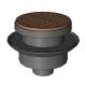 SIOUXCHIEF - FinishLine™ AdjustableFlashingDrain, AboveGrade, Round