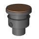 SIOUX CHIEF - FinishLine™ AdjustableFloorCleanout, OnGrade, Round