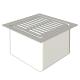 SIOUX CHIEF - SquareFloorSink, DrainBody, Strainer