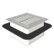 SIOUX CHIEF - SquareFloorSink, DrainBody, Strainer, Flange