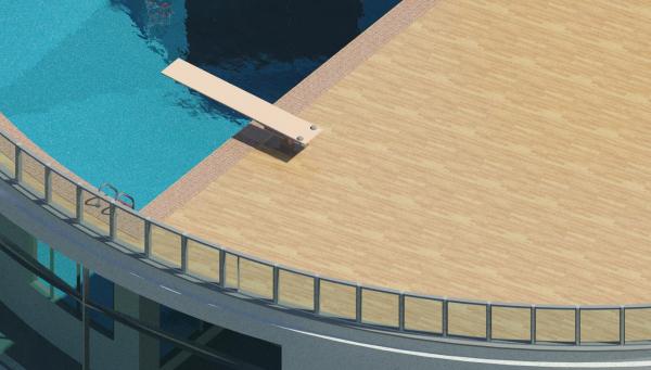 Swimming Pool Diving Board