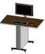 Computer Stand with monitor, key board and mouse
