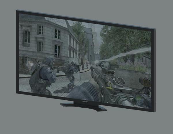 SHARP 80" LCD TV