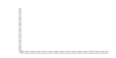 Bent Steel Plate (1 Leg)- Detail Component