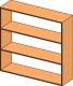 Book Case 42x40x12