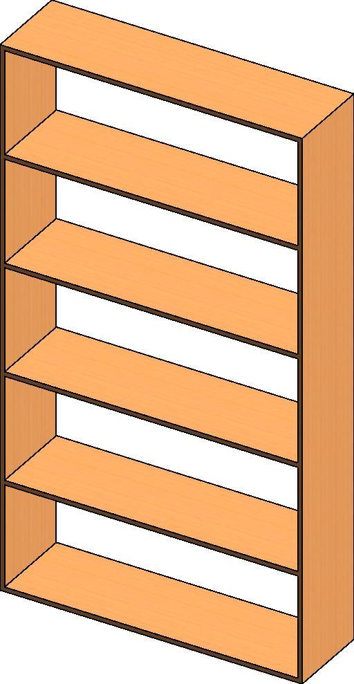 42x76x12 book case