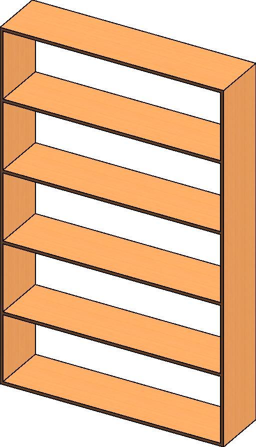 48x76x12 book case