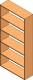 36x76x12 book case