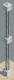 Self-illuminating column - marble