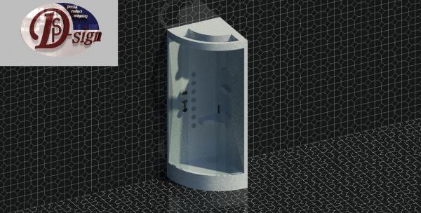 Corner shower