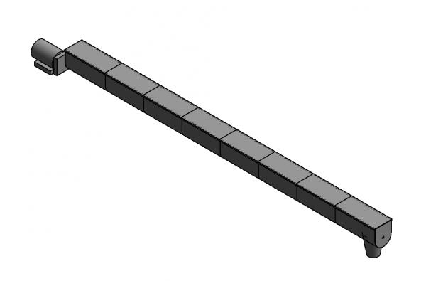10 inch U-Trough Auger