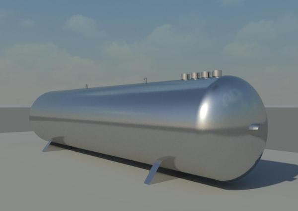 LPG gas tank - Hanson Tank