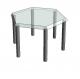 Hexagon Glass Table