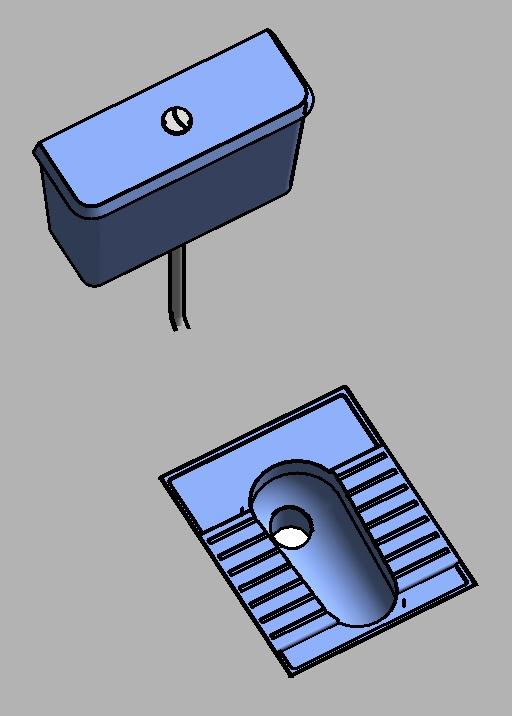 pan with cistern_ floor base (revised pan)