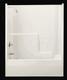 K-1585 Veracruz 60 inch Bath and Shower