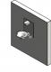 Combination Single Drinking Fountain and Bottle Filler (#4 Satin SS)
