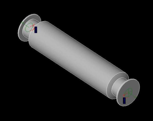 4-6"Ø Engine Exhaust Duct Silencer