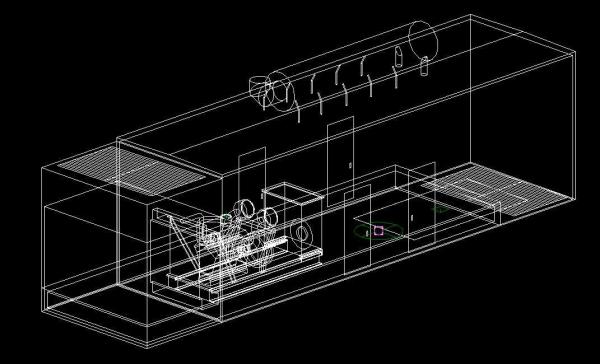 1.5 MW Emergency Diesel Generator