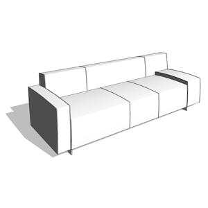 Boxplay Three Seat Sofa  - HighTower