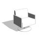 Monolite Swivel Lounge Chair - HighTower
