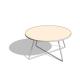 Modern Lotus Coffee Table - HighTower