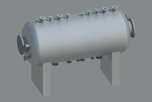 3000 Litre Tank - Pipe connections included