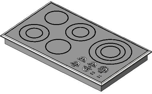 Wolf 36" Induction Cooktop CT361/S