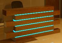 reception desk