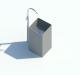 sink square column block