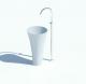 sink conical column block