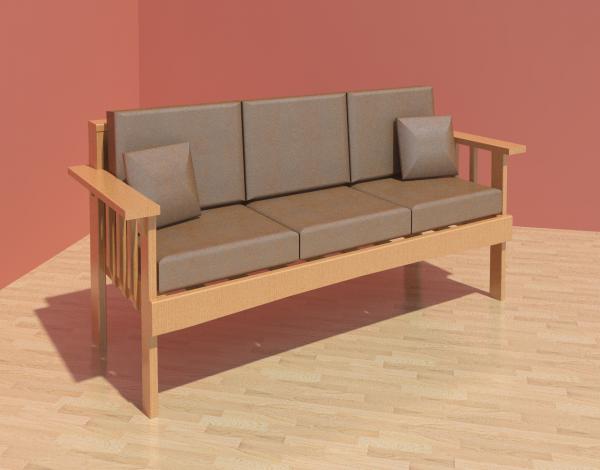 Mission Couch