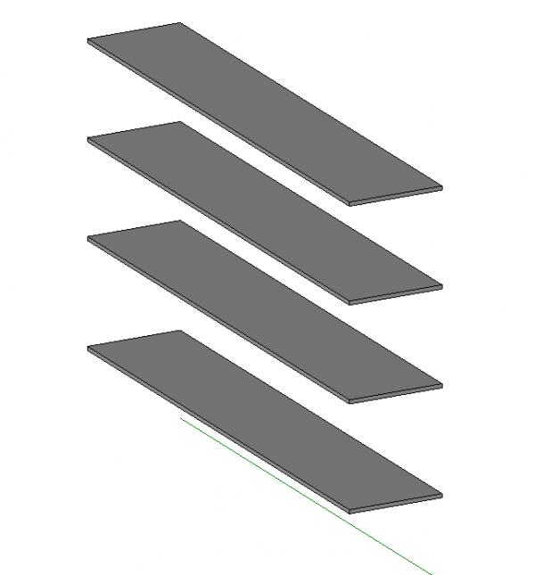 Wall Mounted Shelves (Simple)
