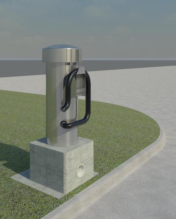Coin Operated Air/Vacuum station