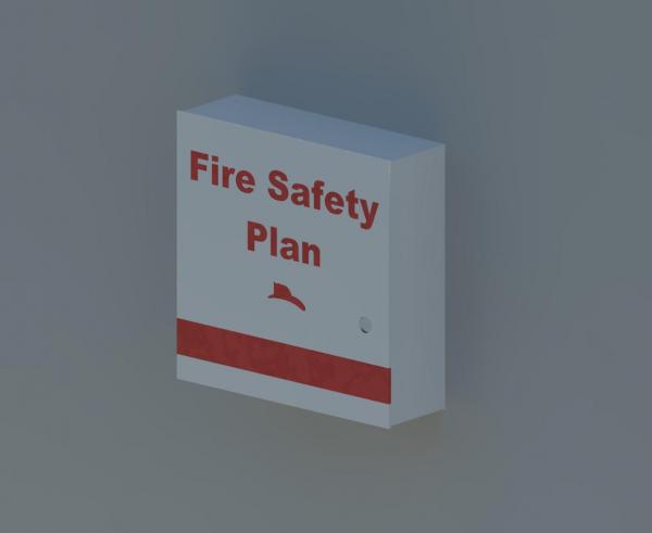 Fire Safety Plan Box