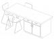 Counter Top-Island-W-Cabinet Under-W-Seating