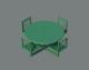 Jordan Creek Carousel Table