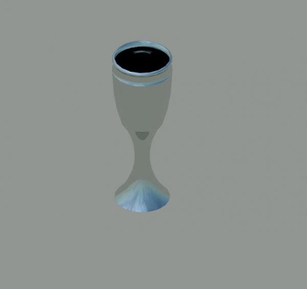 Mirrored Vase