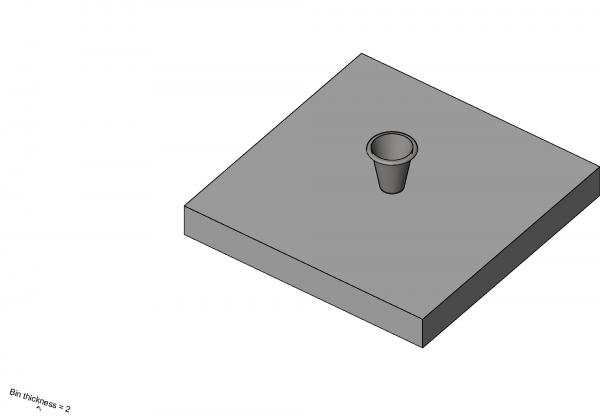 Waste basket (Parametric)