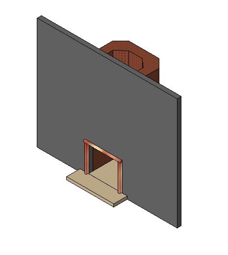 Fireplace type 1